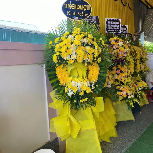 Hình ảnh hoa giao hàng thực tế