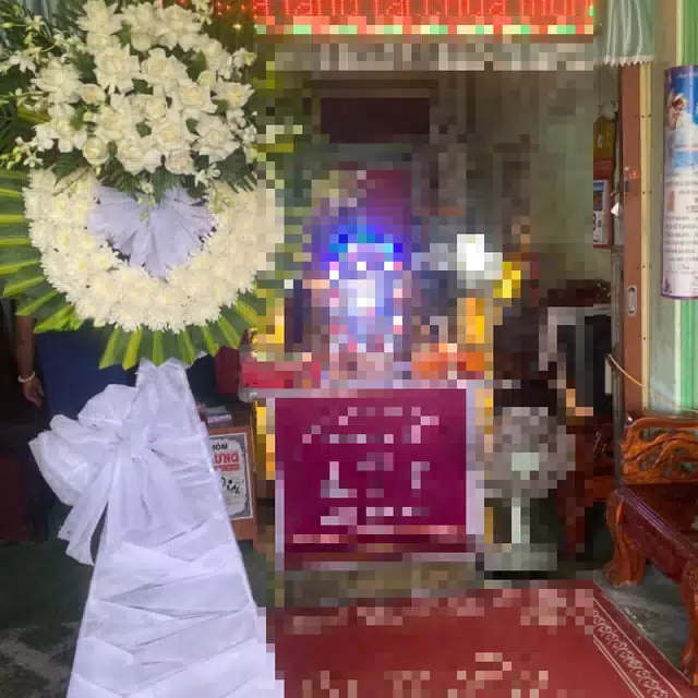 Hình ảnh hoa giao hàng thực tế
