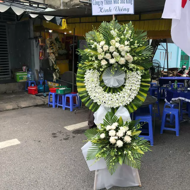 Hình ảnh hoa giao hàng thực tế