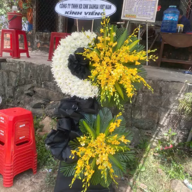 Hình ảnh hoa giao hàng thực tế
