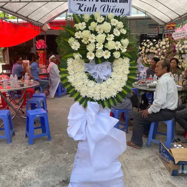 Hình ảnh hoa giao hàng thực tế