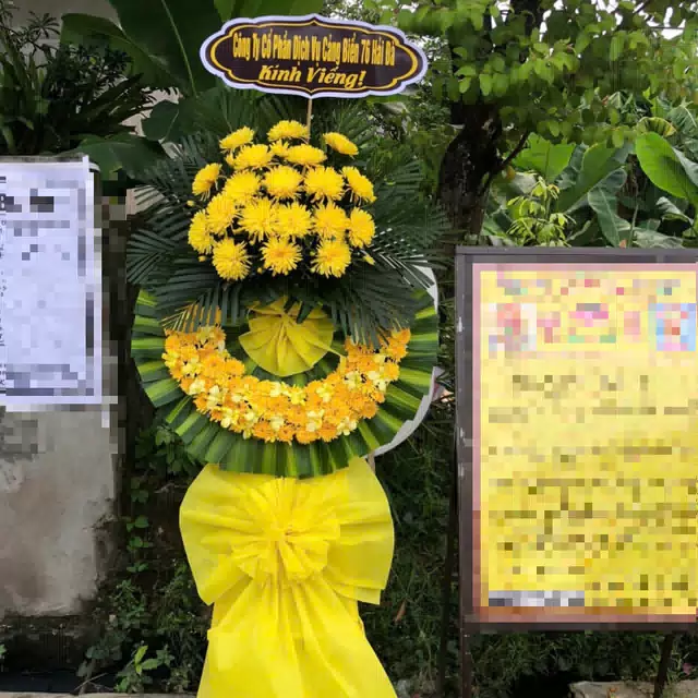 Hình ảnh hoa giao hàng thực tế