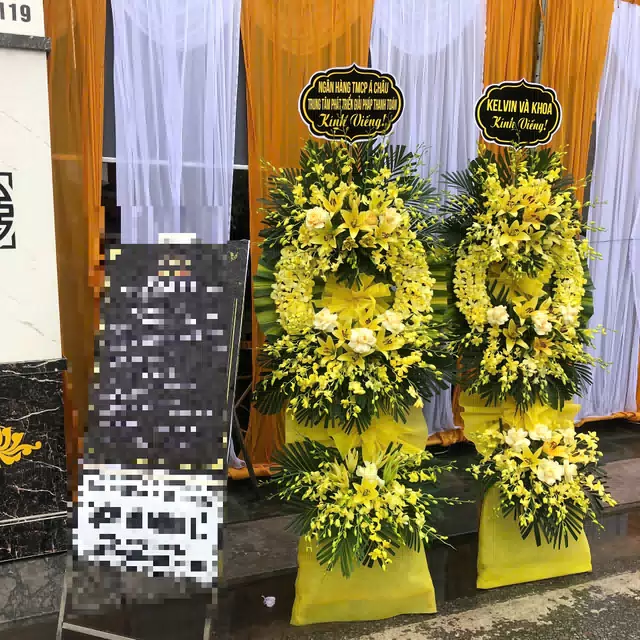 Hình ảnh hoa giao hàng thực tế