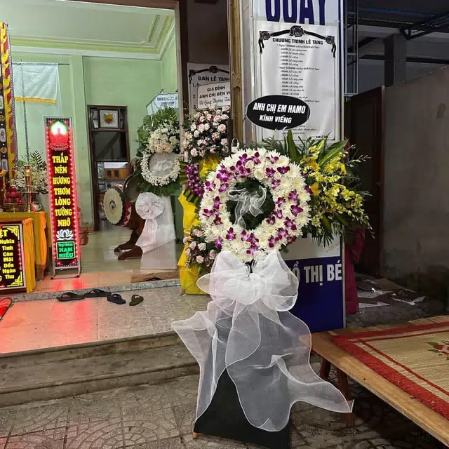 Hình ảnh hoa giao hàng thực tế