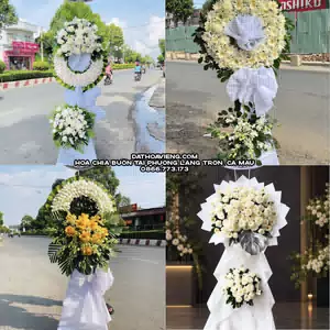 Đặt Hoa Chia Buồn tại Phường Láng Tròn, Cà Mau