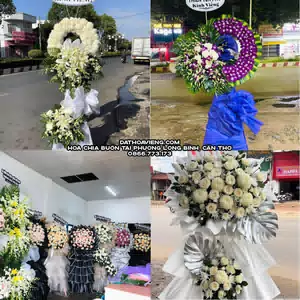 Đặt Hoa Chia Buồn tại Phường Long Bình, Cần Thơ