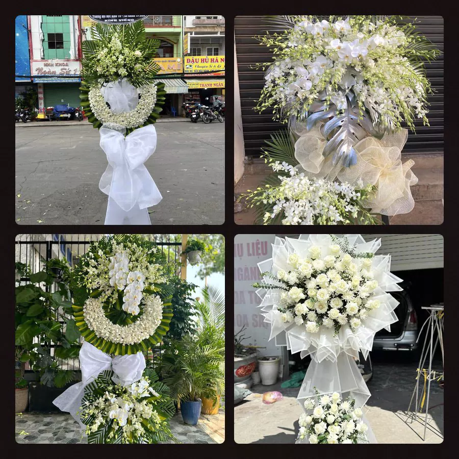 Đặt Hoa Chia Buồn tại Phường Long Hương, TP.HCM