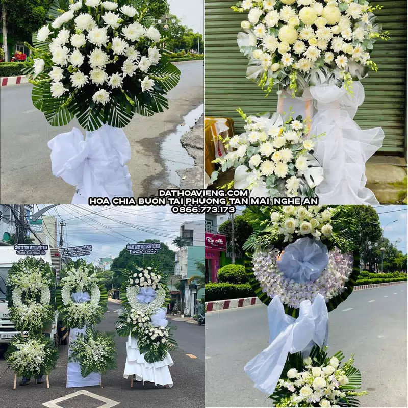 Đặt Hoa Chia Buồn tại Phường Tân Mai, Nghệ An