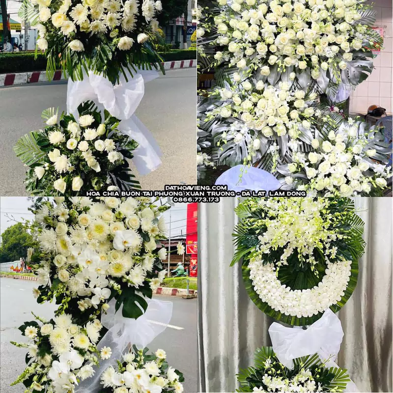 Đặt Hoa Chia Buồn tại Phường Xuân Trường - Đà Lạt, Lâm Đồng