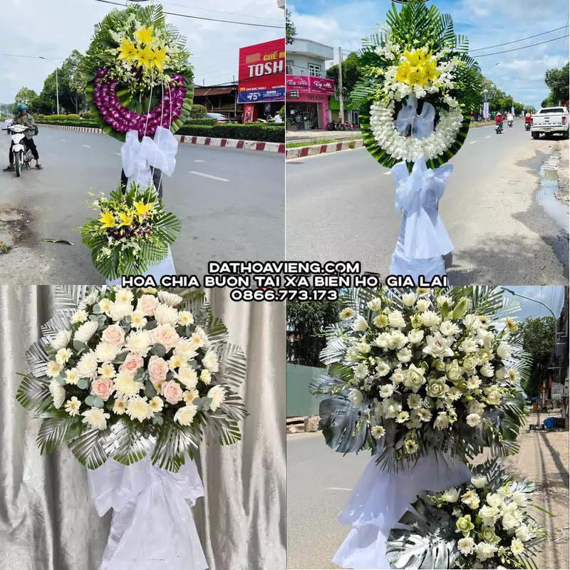Đặt Hoa Chia Buồn tại Xã Biển Hồ, Gia Lai