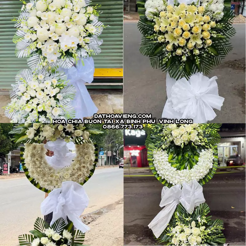 Đặt Hoa Chia Buồn tại Xã Bình Phú, Vĩnh Long