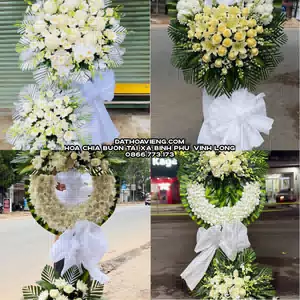Đặt Hoa Chia Buồn tại Xã Bình Phú, Vĩnh Long