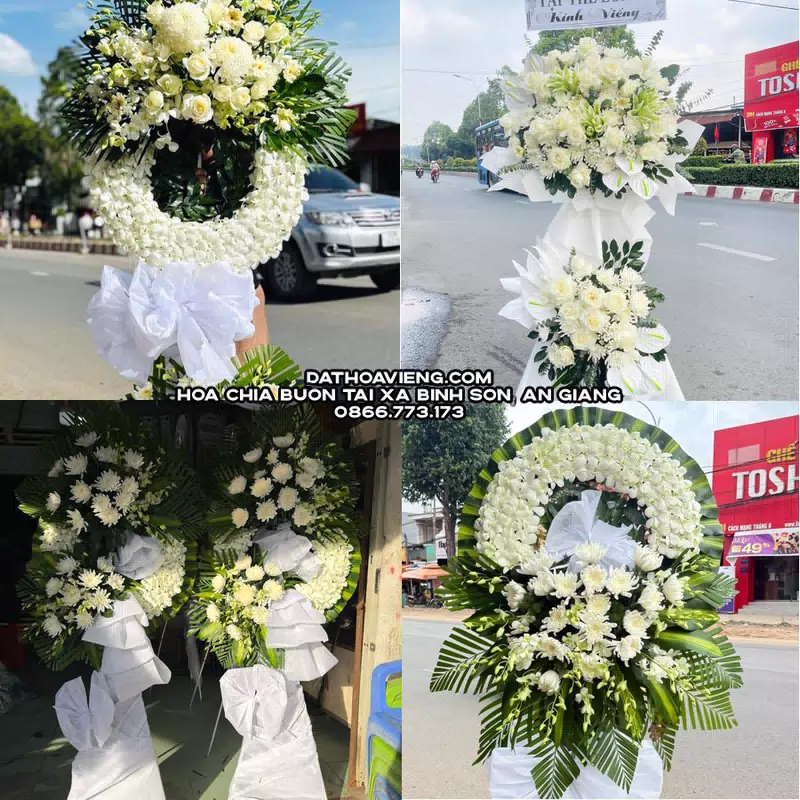 Đặt Hoa Chia Buồn tại Xã Bình Sơn, An Giang