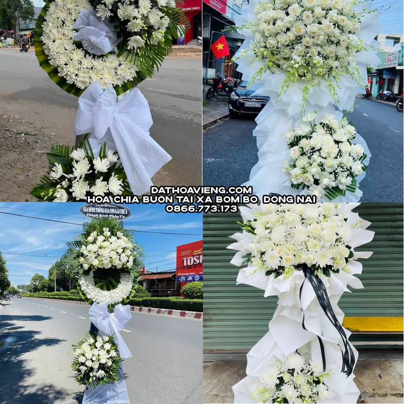 Đặt Hoa Chia Buồn tại Xã Bom Bo, Đồng Nai