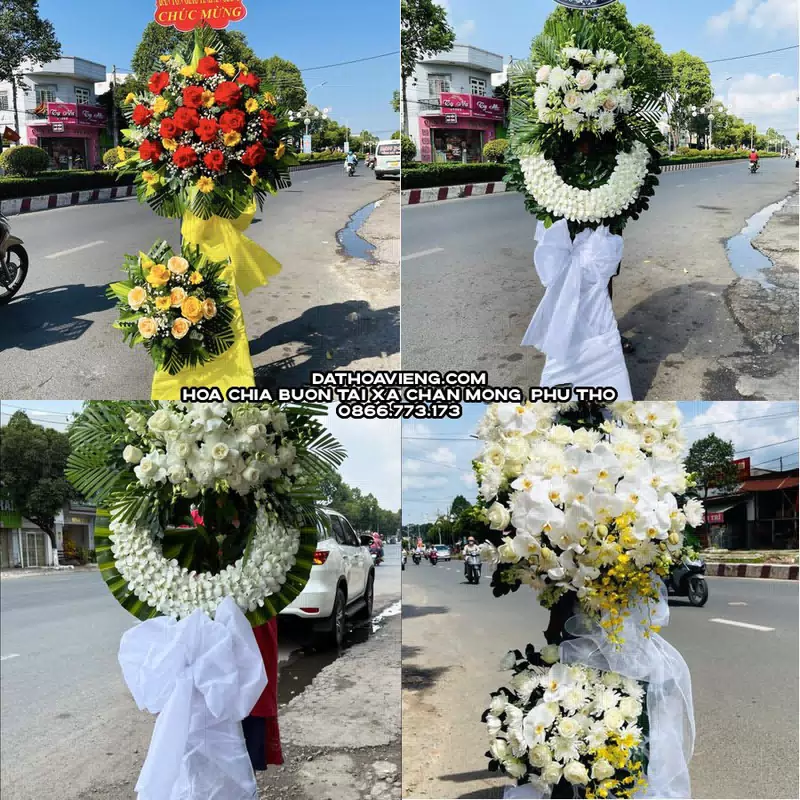 Đặt Hoa Chia Buồn tại Xã Chân Mộng, Phú Thọ