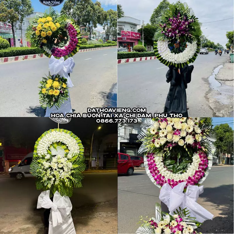 Đặt Hoa Chia Buồn tại Xã Chí Đám, Phú Thọ