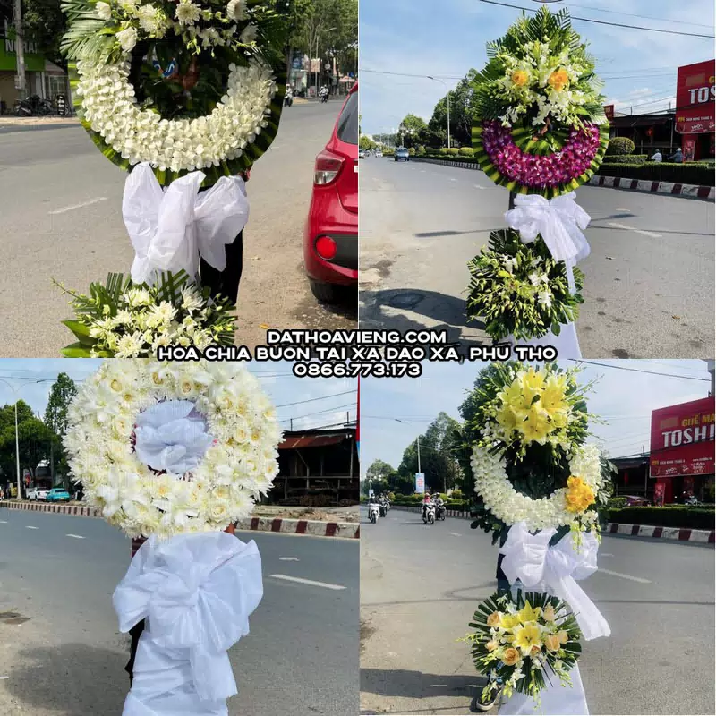 Đặt Hoa Chia Buồn tại Xã Đào Xá, Phú Thọ