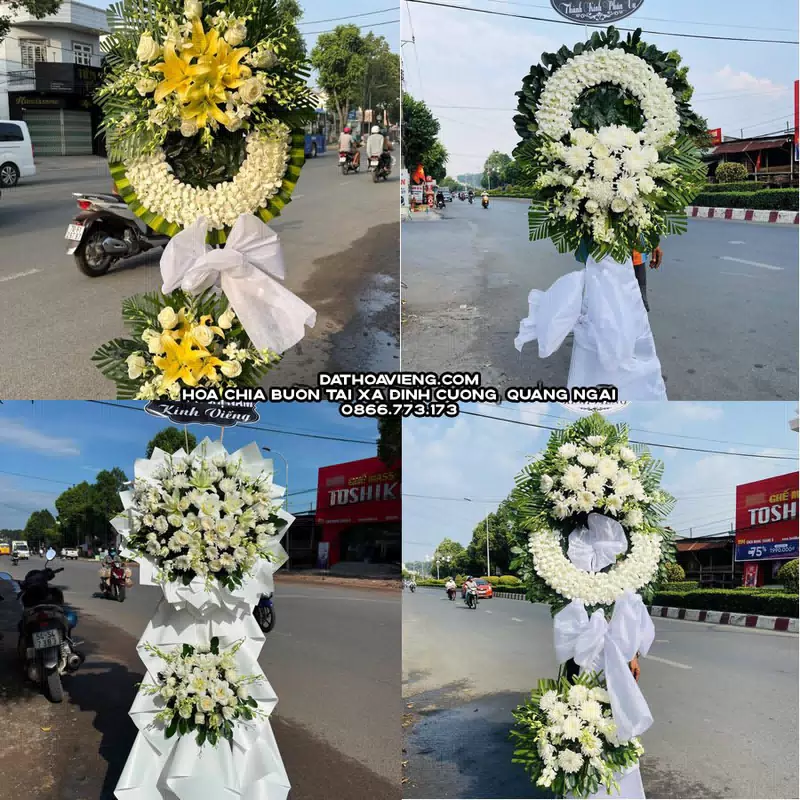 Đặt Hoa Chia Buồn tại Xã Đình Cương, Quảng Ngãi