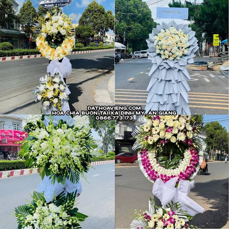 Đặt Hoa Chia Buồn tại Xã Định Mỹ, An Giang
