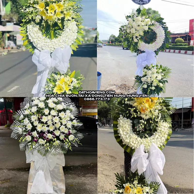 Đặt Hoa Chia Buồn tại Xã Đông Tiên Hưng, Hưng Yên