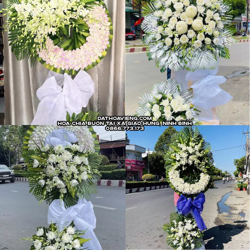 Đặt Hoa Chia Buồn tại Xã Giao Hưng, Ninh Bình