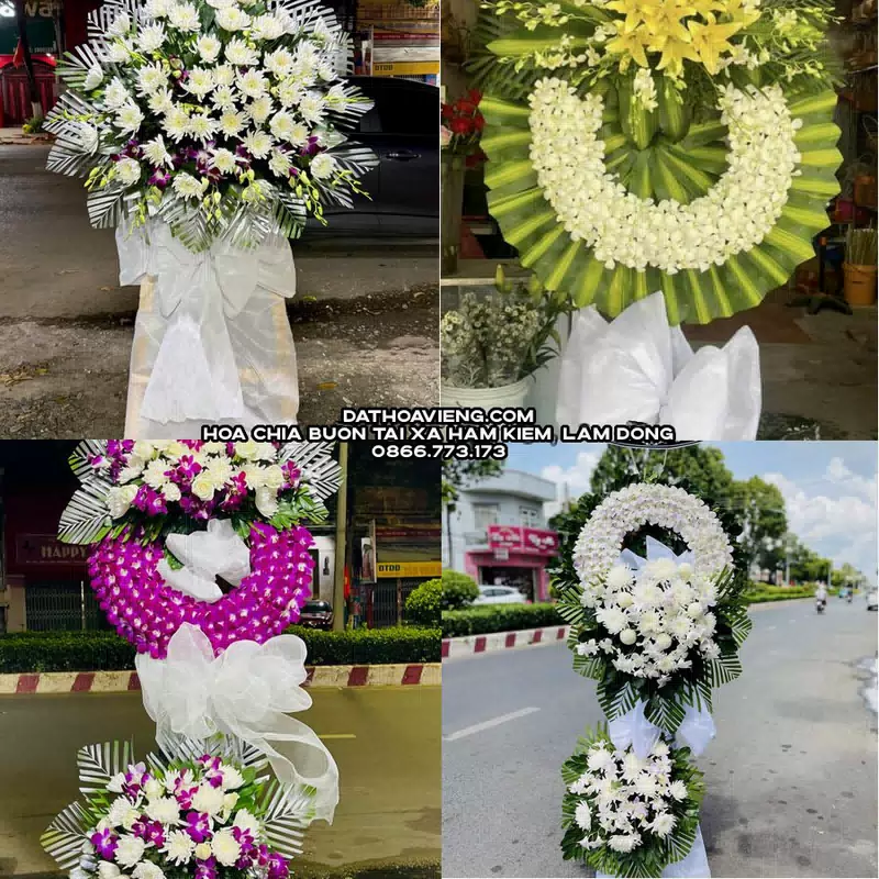 Đặt Hoa Chia Buồn tại Xã Hàm Kiệm, Lâm Đồng