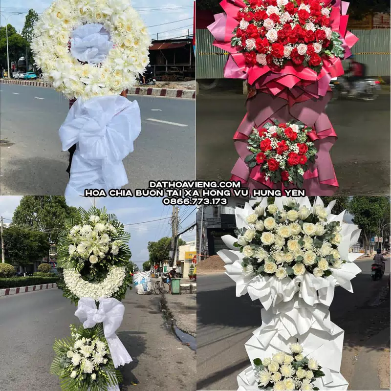 Đặt Hoa Chia Buồn tại Xã Hồng Vũ, Hưng Yên