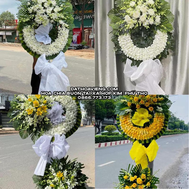 Đặt Hoa Chia Buồn tại Xã Hợp Kim, Phú Thọ