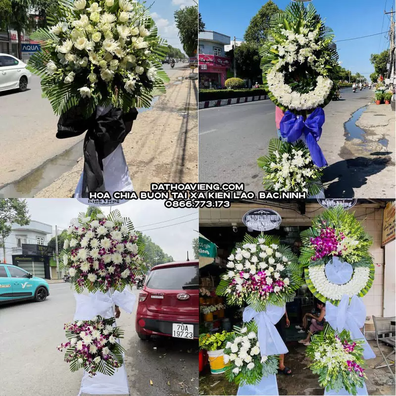 Đặt Hoa Chia Buồn tại Xã Kiên Lao, Bắc Ninh