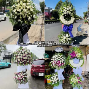 Đặt Hoa Chia Buồn tại Xã Kiên Lao, Bắc Ninh
