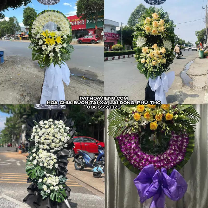 Đặt Hoa Chia Buồn tại Xã Lai Đồng, Phú Thọ