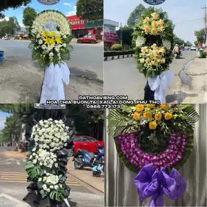 Đặt Hoa Chia Buồn tại Xã Lai Đồng, Phú Thọ