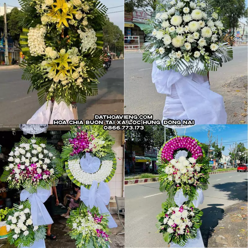 Đặt Hoa Chia Buồn tại Xã Lộc Hưng, Đồng Nai