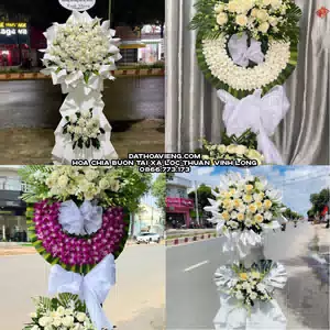 Đặt Hoa Chia Buồn tại Xã Lộc Thuận, Vĩnh Long