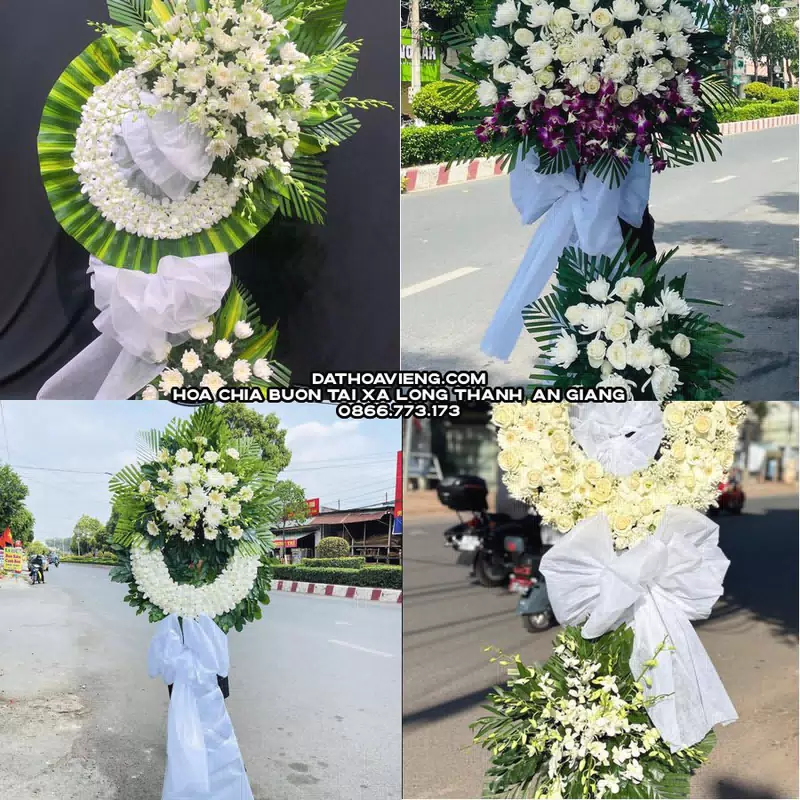 Đặt Hoa Chia Buồn tại Xã Long Thạnh, An Giang