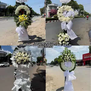 Đặt Hoa Chia Buồn tại Xã Mang Yang, Gia Lai