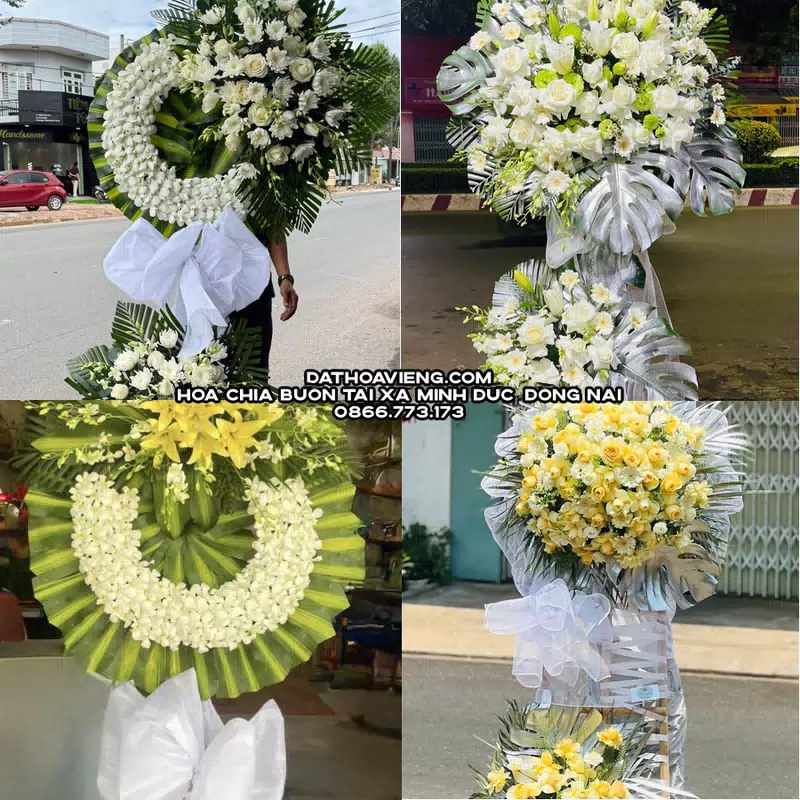 Đặt Hoa Chia Buồn tại Xã Minh Đức, Đồng Nai