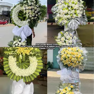 Đặt Hoa Chia Buồn tại Xã Minh Đức, Đồng Nai