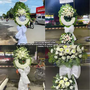Đặt Hoa Chia Buồn tại Xã Minh Hòa, Phú Thọ