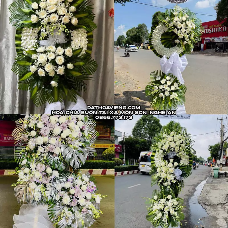 Đặt Hoa Chia Buồn tại Xã Môn Sơn, Nghệ An