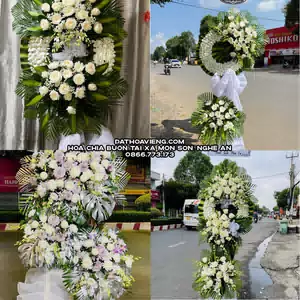 Đặt Hoa Chia Buồn tại Xã Môn Sơn, Nghệ An