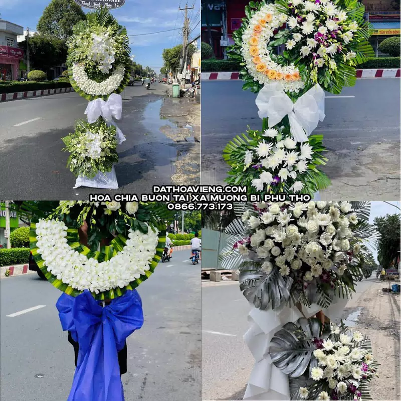 Đặt Hoa Chia Buồn tại Xã Mường Bi, Phú Thọ