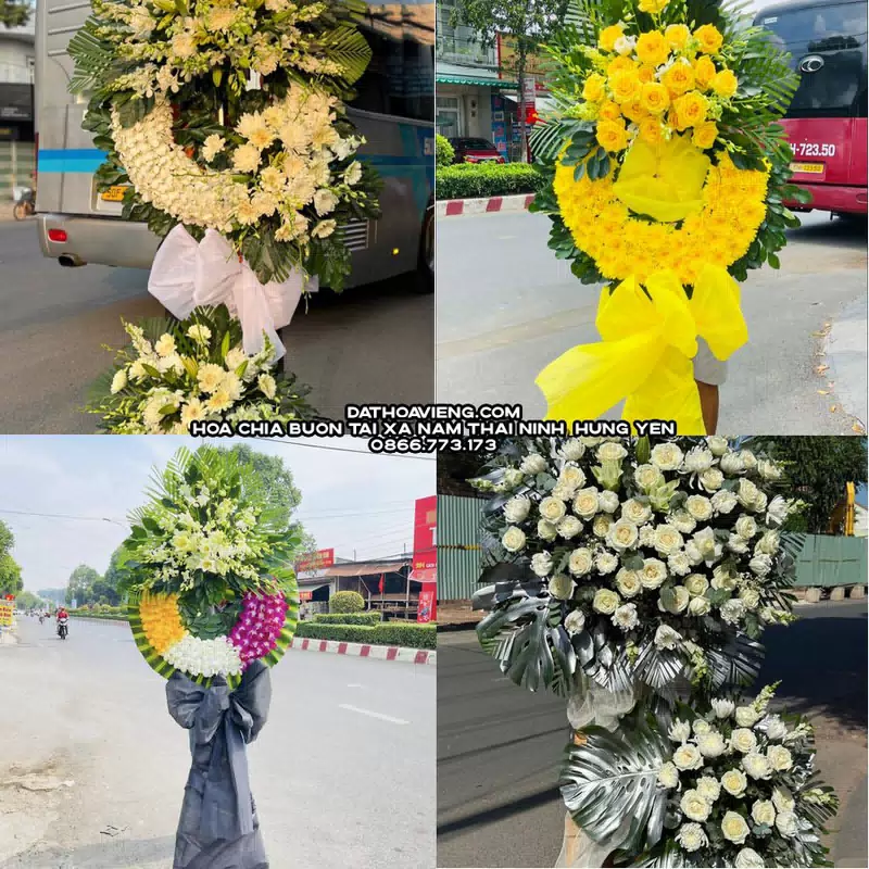 Đặt Hoa Chia Buồn tại Xã Nam Thái Ninh, Hưng Yên