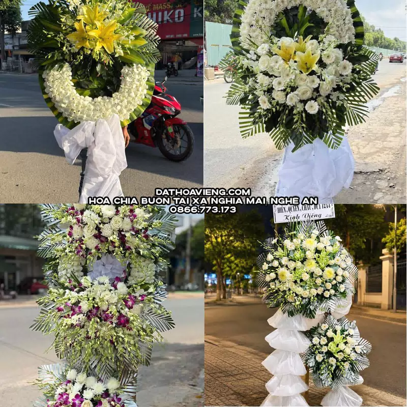 Đặt Hoa Chia Buồn tại Xã Nghĩa Mai, Nghệ An