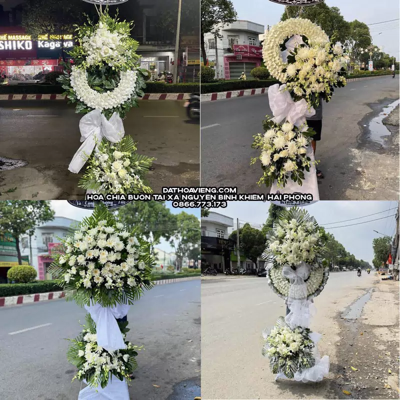 Đặt Hoa Chia Buồn tại Xã Nguyễn Bỉnh Khiêm, Hải Phòng