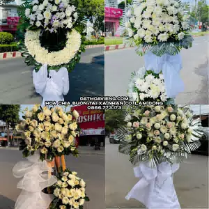 Đặt Hoa Chia Buồn tại Xã Nhân Cơ, Lâm Đồng