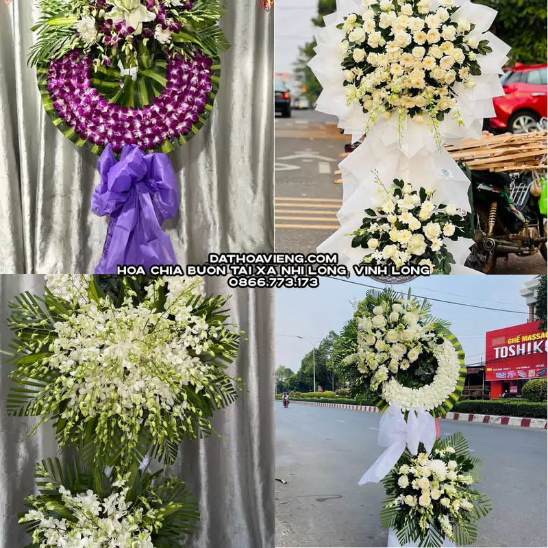 Đặt Hoa Chia Buồn tại Xã Nhị Long, Vĩnh Long