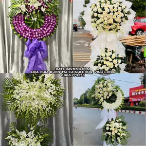 Đặt Hoa Chia Buồn tại Xã Nhị Long, Vĩnh Long