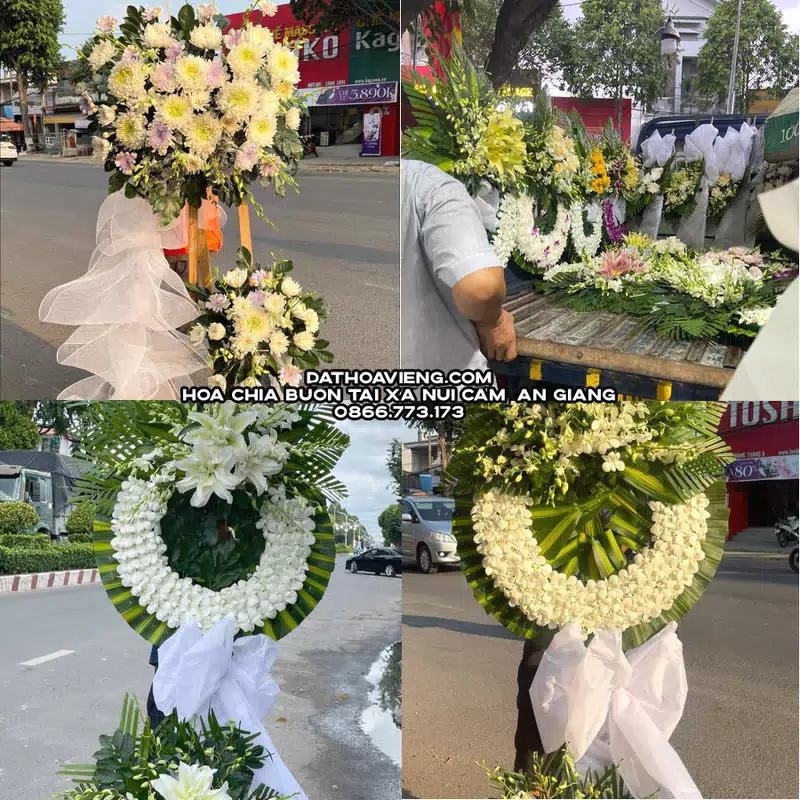 Đặt Hoa Chia Buồn tại Xã Núi Cấm, An Giang