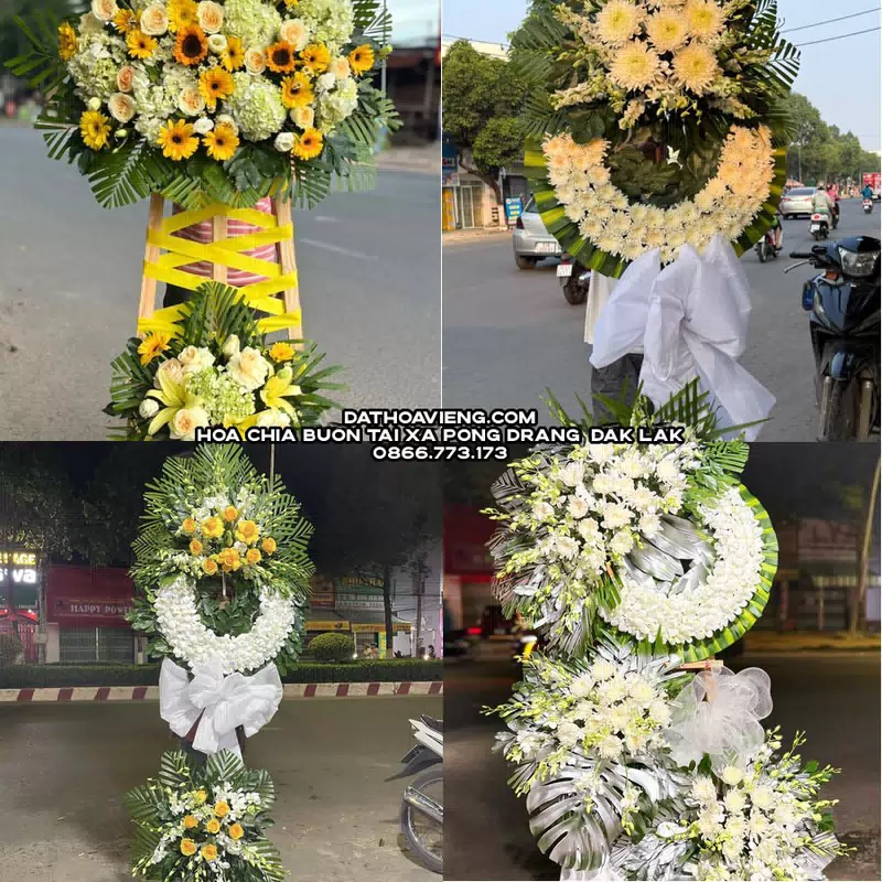 Đặt Hoa Chia Buồn tại Xã Pơng Drang, Đắk Lắk